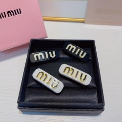 This season's new sale hair ornament 2023SS MIU MIU Miu Miu